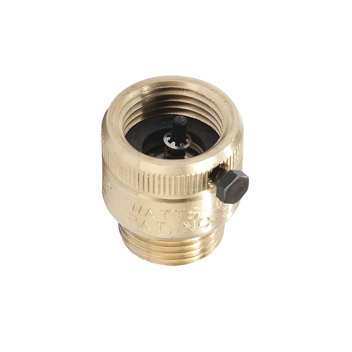 Watts 0061983 8 Series Vacuum Breaker, 3/4 in Nominal, Female Hose Threaded x Male Hose Threaded End Style