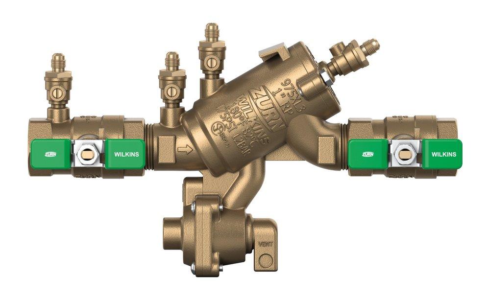 Zurn Wilkins 1-975XL3 Reduced Pressure Principle Backflow Preventer