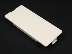 Wiremold 5507B Non-Metallic Blank Faceplate 5500 Ivory