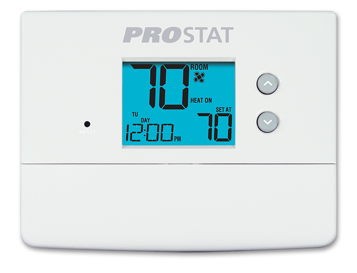 PROSTAT PRS4110 , Thermostat, Universal Programmable, +/-1 degF, 3 A, 24 VAC