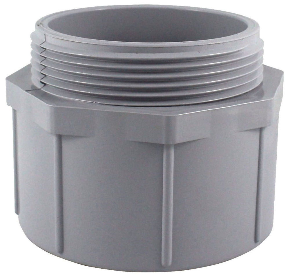 Scepter 077028 PVC Conduit Male Adapter Fitting 3 Inch