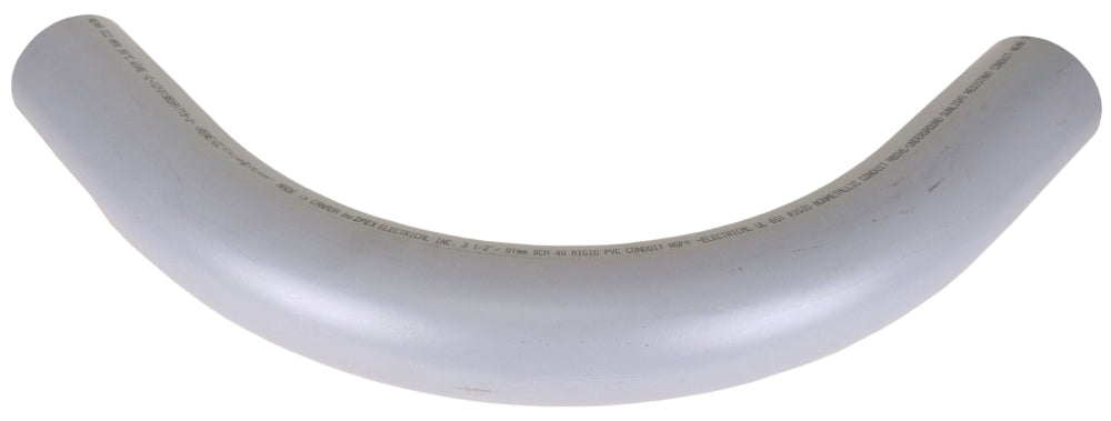 Scepter 068588 ELBOW CNDT 3-1/2 IN 90 DEG PVC 15 IN