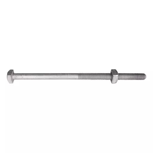 CHANCE 8814 BOLT MACHINE 5/8 X 14 GALVANIZED WITH CONE POINT W/NUT