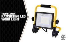 Southwire CSW10X1 10000 Lumen Ratcheting Led Work Light