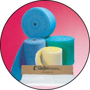 Glasfloss FMSR2425D Service Roll 24 x 25' x 1/4 Foam Synthetic