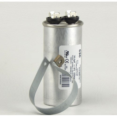 Emerson 914-0037-18 Run Capacitor 40 mfd 440V Single Round Replacement MPN