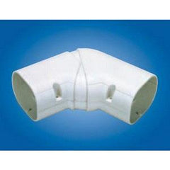 Mitsubishi NX-75 Line-Hide - Size 75 - Universal Elbow Line Set Cover - Horizontal