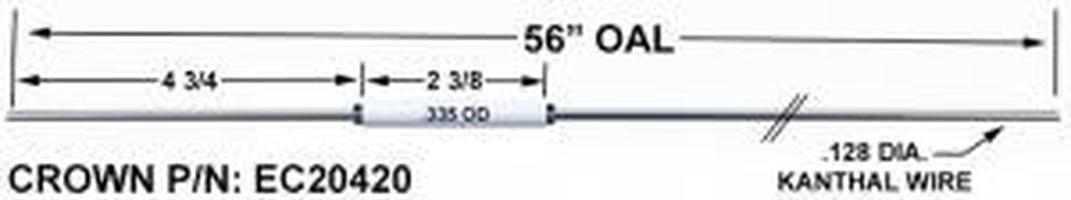 CROWN ENGINEERING CORP EC20420 WALL BRACKETS & PARTS