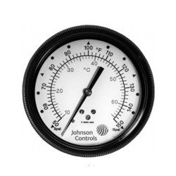 Johnson Controls T-5500-1056 Pneumatic Temperature Indicator -20F to 80F * CLEARANCE *