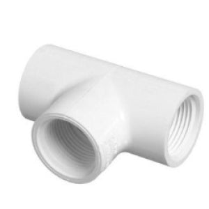 SPEARS 405015 Tee FPT White PVC Schedule 40 Fitting