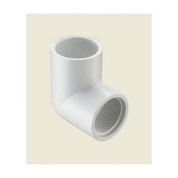 Spears 407020 Elbow, Slip x FPT White PVC Schedule 40 90Â° 1/2 inch