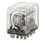 Relay, 8-Pins, DPDT, 24VAC