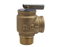 Conbraco 10-408-05Q 3/4 inch Female x Female 30 PSI 535,000 BTU Relief Valve