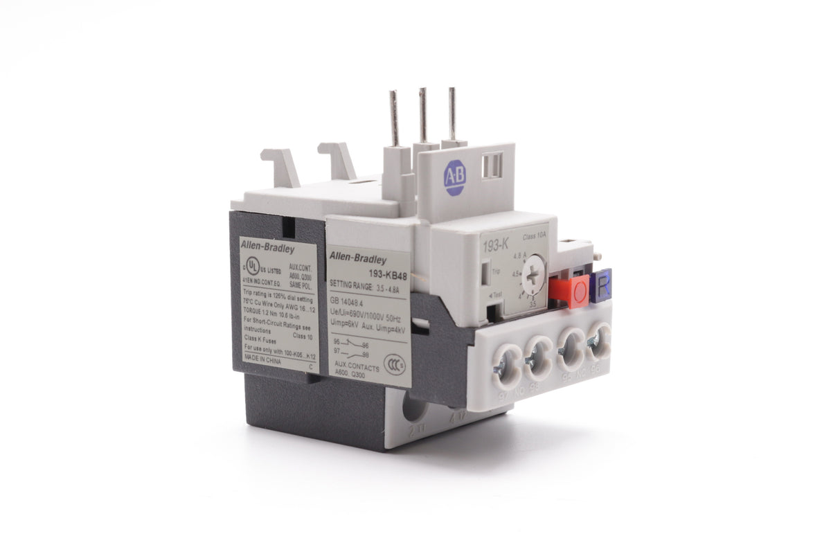 CAPTIVEAIRE 193-KB48 OVERLOAD SWITCHES