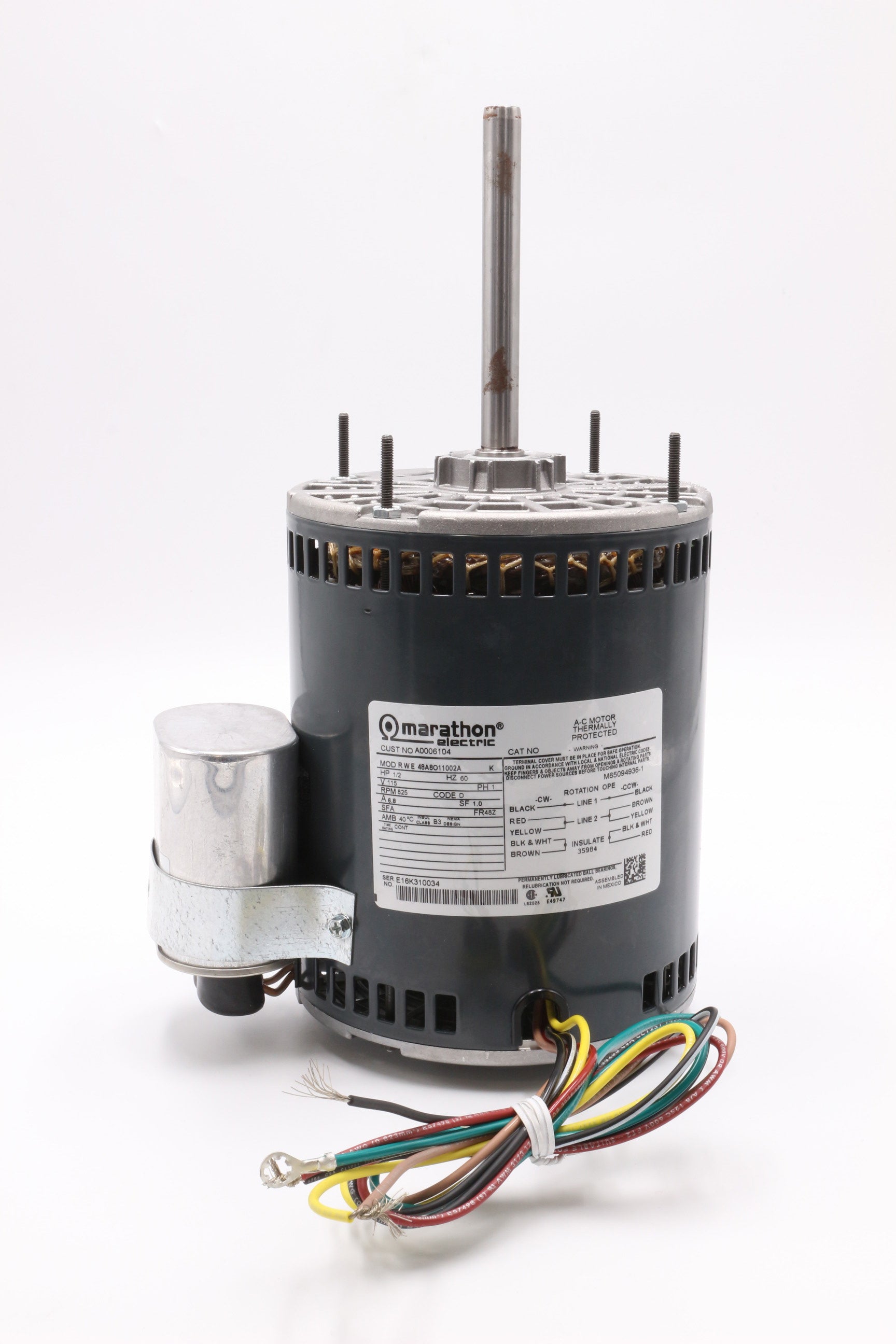 CAPTIVEAIRE 48A8011002 VARIABLE SPEED MOTORS