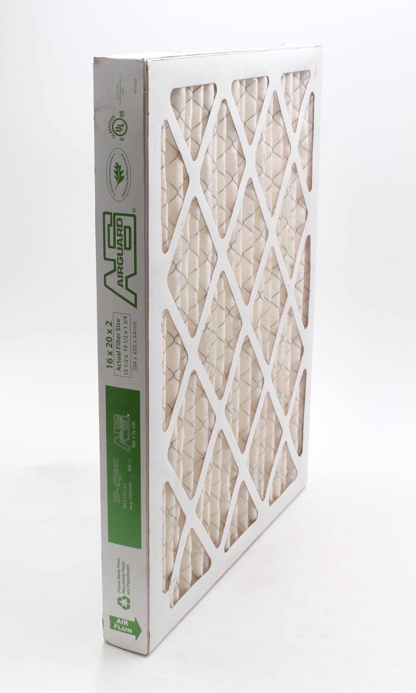 CAPTIVEAIRE DP13-STD2-201 DISPOSABLE FIBERGLASS FILTERS