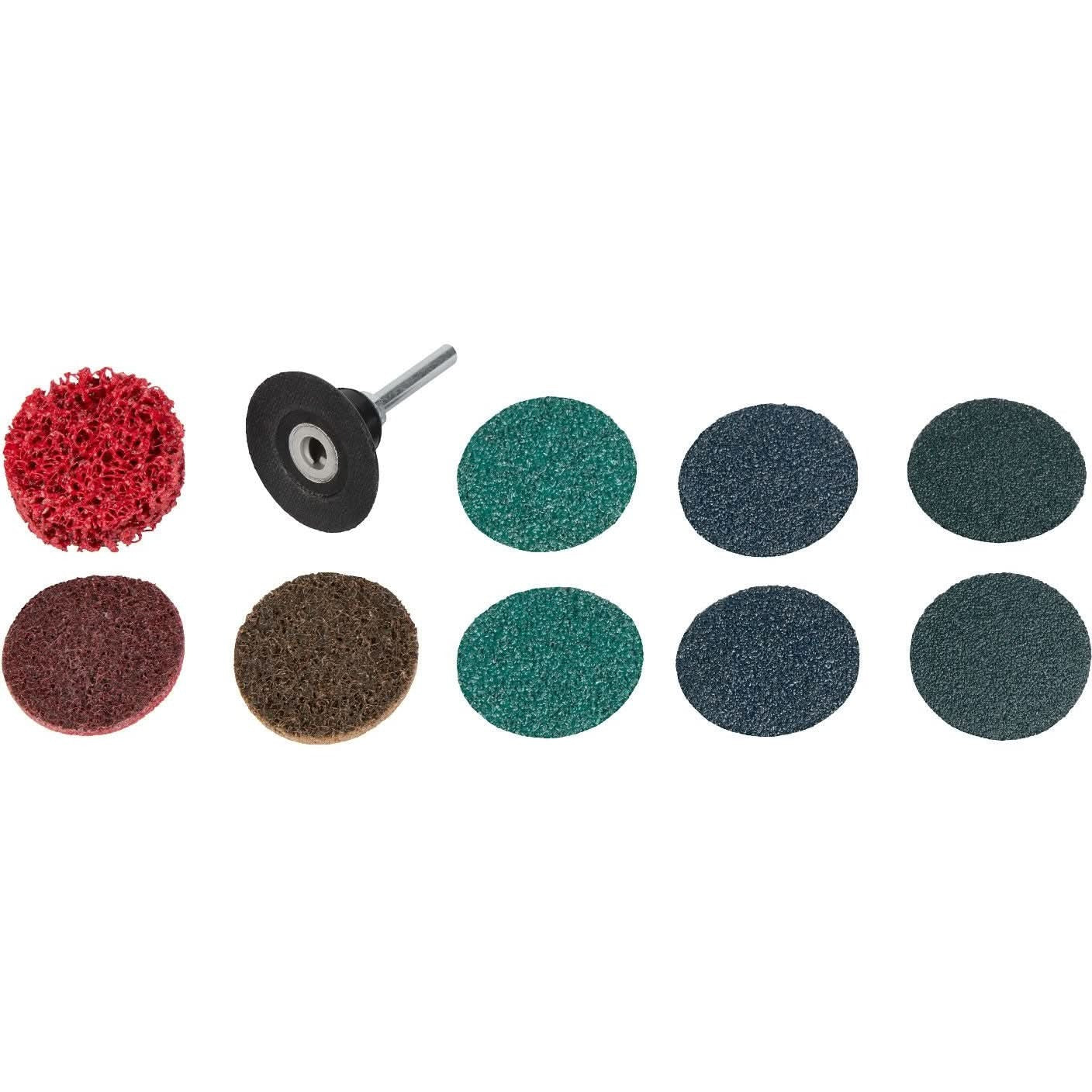 MILWAUKEE Milwaukee 49-92-9000 10pc 2 in Quick Change Disc Kit