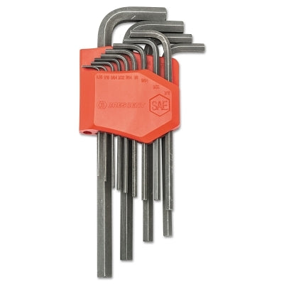 Crescent CHKLASAE13 13 Piece Long Arm SAE Hex Key Sets Hex Tip Inch