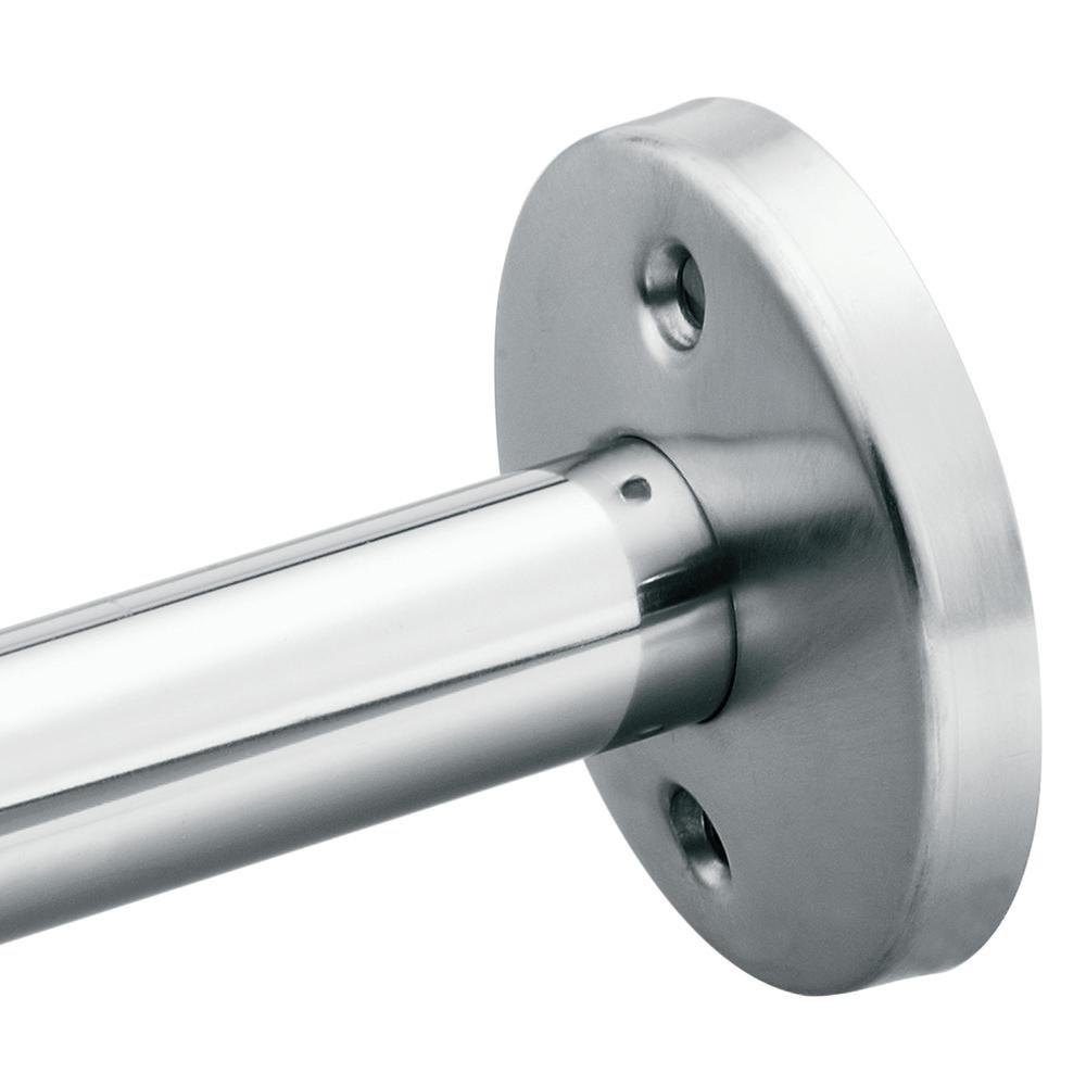 Moen 2-10155SS Donner 0.015 in. Thick Csi Shower Rod in Stainless Steel