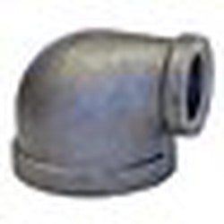 Anvil 0310012000 FIG 1101R 90 Degree Reducing Pipe Elbow, 4x3 in, FNPT, 150 lb, Malleable Iron, Black