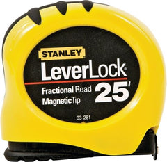 Stanley STHT30818S 25FT Mag Hi-Vis Leverlock Tape