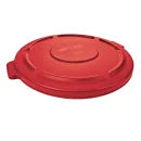 Rubbermaid Commercial FG263100RED BRUTE Round Container Lid for 2632 32-gal Waste Containers