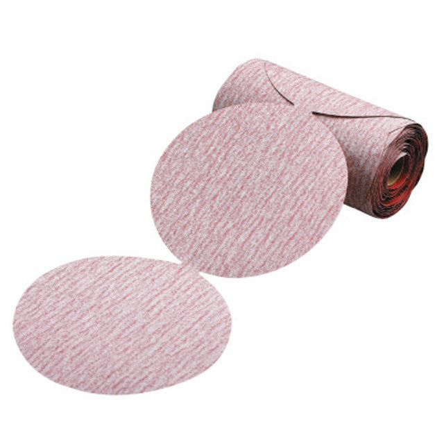 Carborundum 5539515313 Premier Red Aluminum Oxide Dri-Lube Paper Discs 6 in Dia P150 Grit