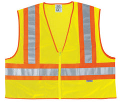 MCR SAFETY WCCL2LX3 Scotchlite Luminator High-Visibility Vest - Size: 3X-Large, ANSI Class: 2