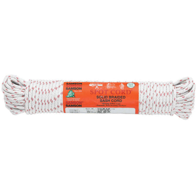 Samson Rope 2014001060 Interlocked Sash Cords 625 lb Cap 100 ft Replacement MPN