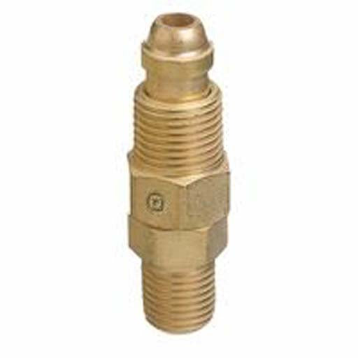 Western Enterprises AW-408 Inert Arc Hose & Torch Adaptor Brass Elbow - 90° Male/Female LH to LH