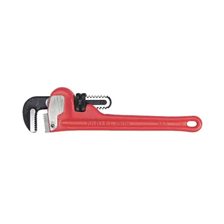 Proto Tools J824A Pipe Wrench - 24 in OAL, 4 in Max Jaw Capacity, Straight Head Angle, J824A