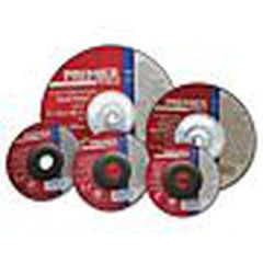 Carborundum 5539504701 Premier Red Abrasive Wheels for Light Grinding/Cutting 4 1/2 in Dia 7/8 in Arbor