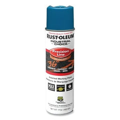 Rust-Oleum 203024V Industrial Choice Precision Line Inverted Marking Paint Caution Yellow 17 oz.