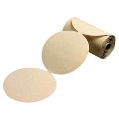 Carborundum 5539510558 Gold Aluminum Oxide Dri-Lube Paper Discs 6 in Dia. Replacement MPN