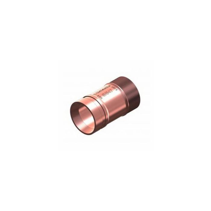 Victaulic F040647CGT 647-GT Dielectric Transition Fitting 4 In Nominal Grooved x Thread End Style Cast Copper Silicon