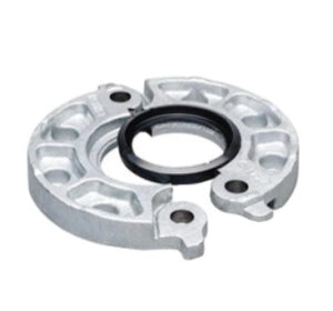 Victaulic L024741GE0 Vic-Flange Style 741 2-1/2 in. Grooved Galvanized Flange Adapter E Gasket