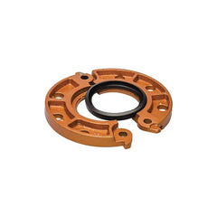 Victaulic L060641PP0 Flange Adapter, 6 in, Groove x Flange, Ductile Iron, Copper