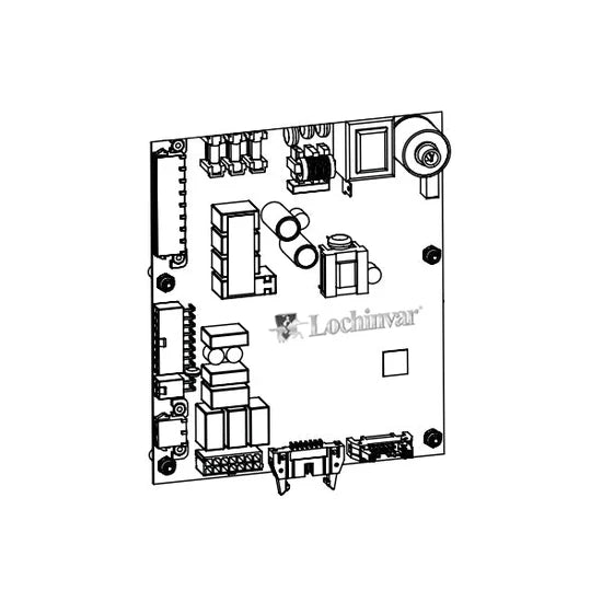 Lochinvar 100304145 Control Board Main High Altitude for KHB155