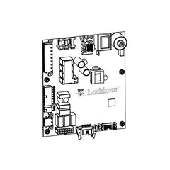 Lochinvar 100304145 Control Board Main High Altitude for KHB155