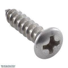 Waterway Plastics 819-1040 Screw, Waterway Workman, 8 x 3/4