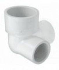 Waterway Plastics 411-4050 90 Elbow 1-1/2 Slip x 1-1/2 Spigot x 1 Slip side