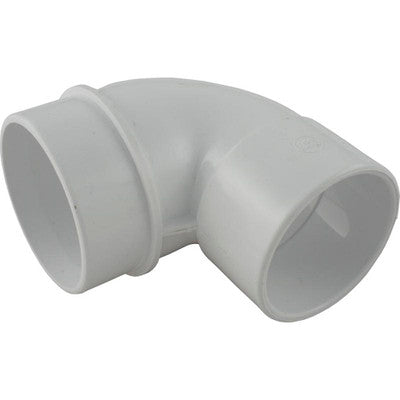 Waterway Plastics 642-3700 90 Elbow 2-1/2 Slip x 2 Spigot