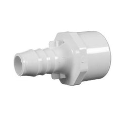 Waterway Plastics 672-4320 Barb Adapter 3/4 Barb x 1 Slip/1-1/4 Spigot