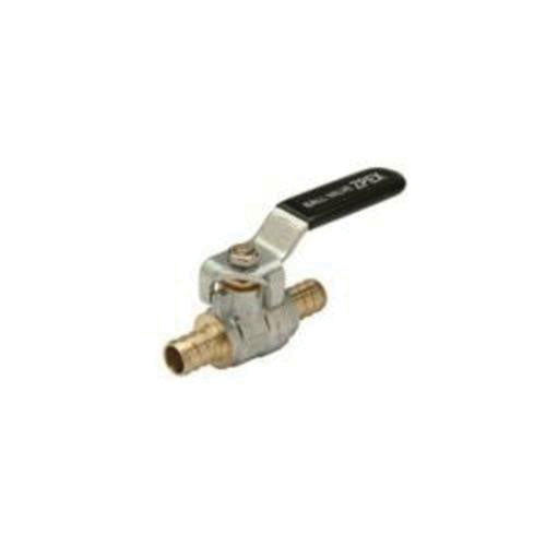 Zurn Wilkins QQBV33GX XL Brass Ball Valve - Tee Handle - 1/2 Barb x 1/2 Barb