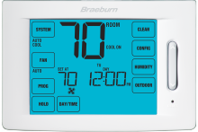 Bradford White 6400 24v Multi Stage Heatingcooling Digital Touchscree