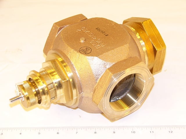 Johnson Controls VG7842ST+823C00 Series VG7000 Brass Trim Globe Valve