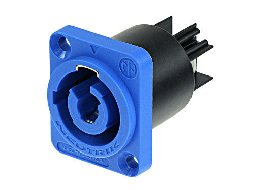 Neutrik NAC3MPA-1 Receptacle - Powercon 20 A - Power In (Blue)