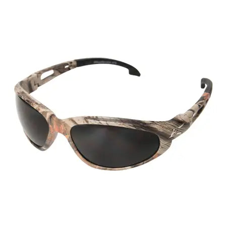 Edge Eyewear TSM216CF Safety Glasses Forest Camo/Polarized Smoke Dakura