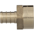 Zurn QQUFC33GX XL Brass Female (Non Swivel) Pipe Thread Adapter -1/2 Barb x 1/2 FPT