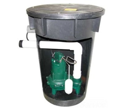 ZOELLER 912-0085 115V 4/10 HP 115 GPM Sewage System BN266